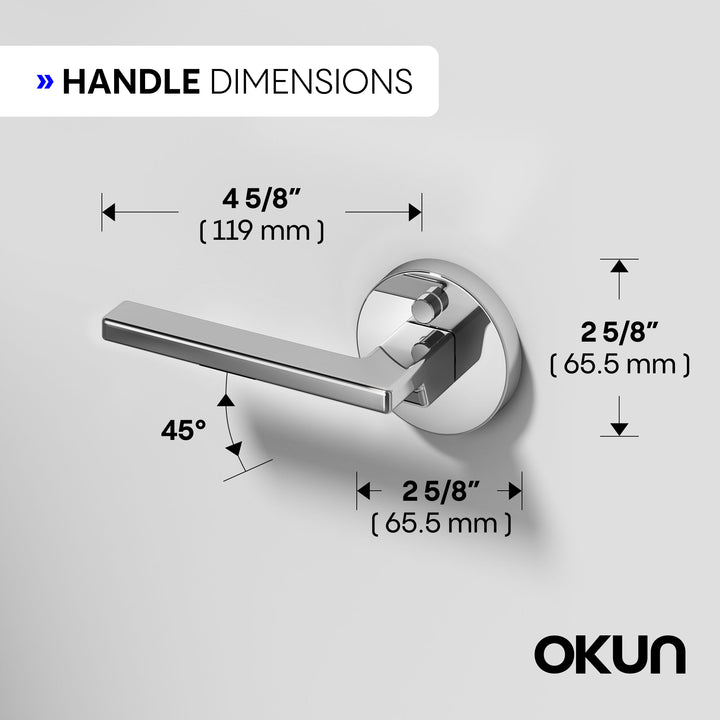 Dune Privacy Door Handle