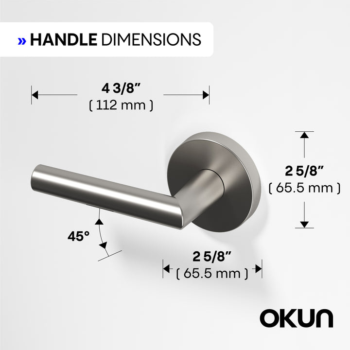 Stark Passage Door Handle