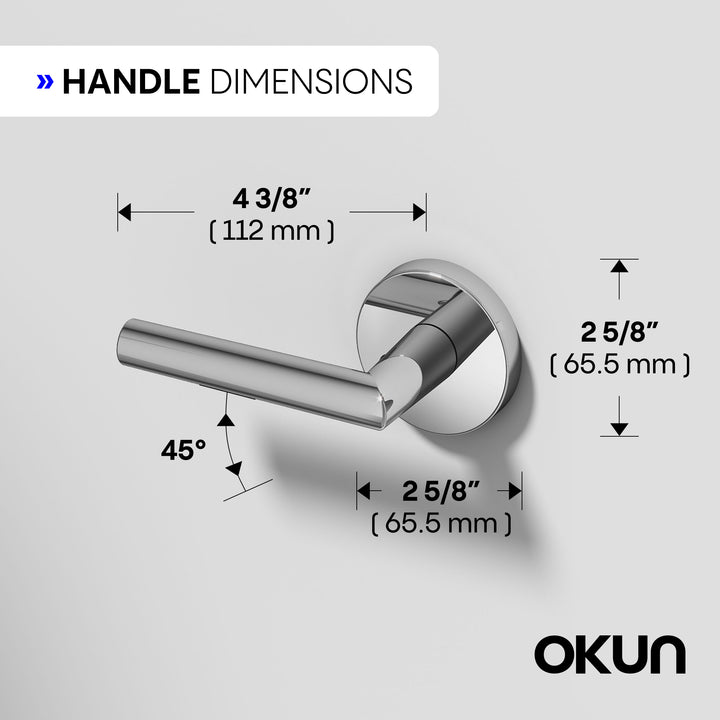 Stark Passage Door Handle