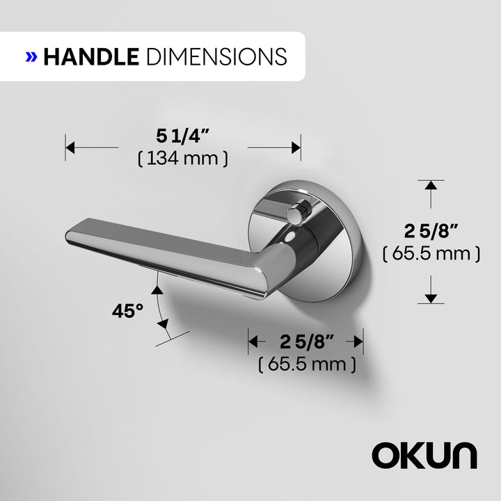 Halo Privacy Door Handle