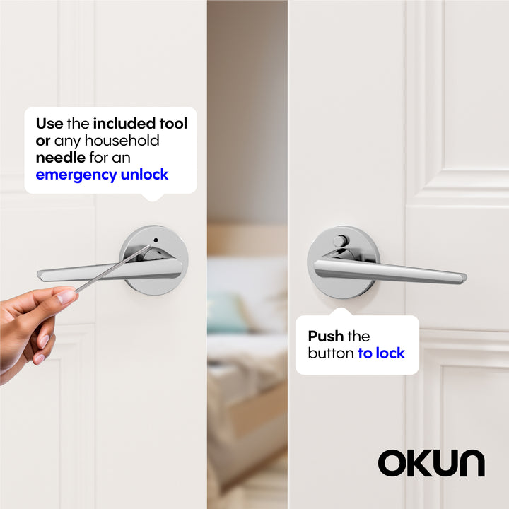 Halo Privacy Door Handle
