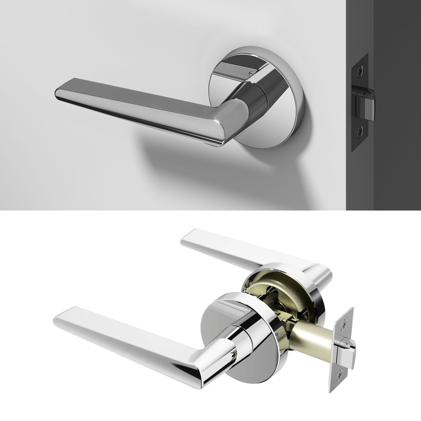 Halo Passage Door Handle