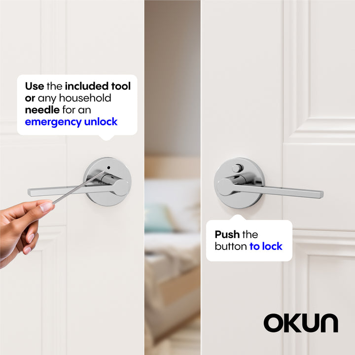 Muse Privacy Door Handle