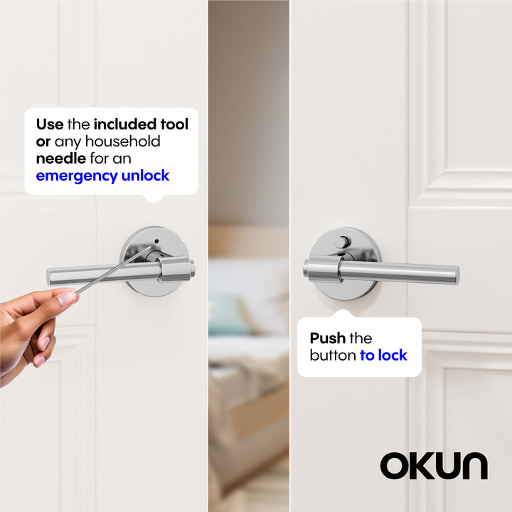 Zen	Privacy Door Handle