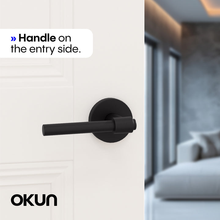 Zen	Passage Door Handle