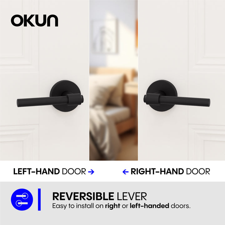 Zen	Passage Door Handle