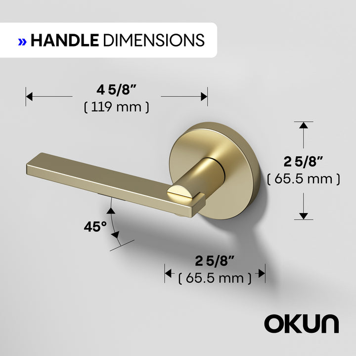 Valli	Passage Door Handle