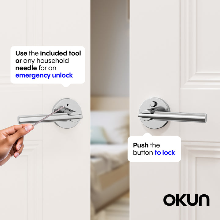 Terra Privacy Door Handle