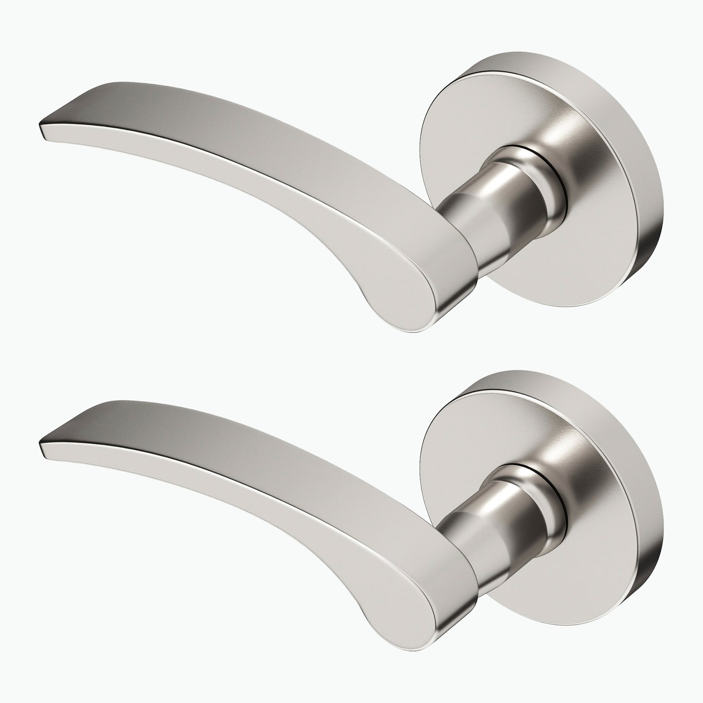 
              
                Okun Brook dummy door handle in dark bronze finish
              
            