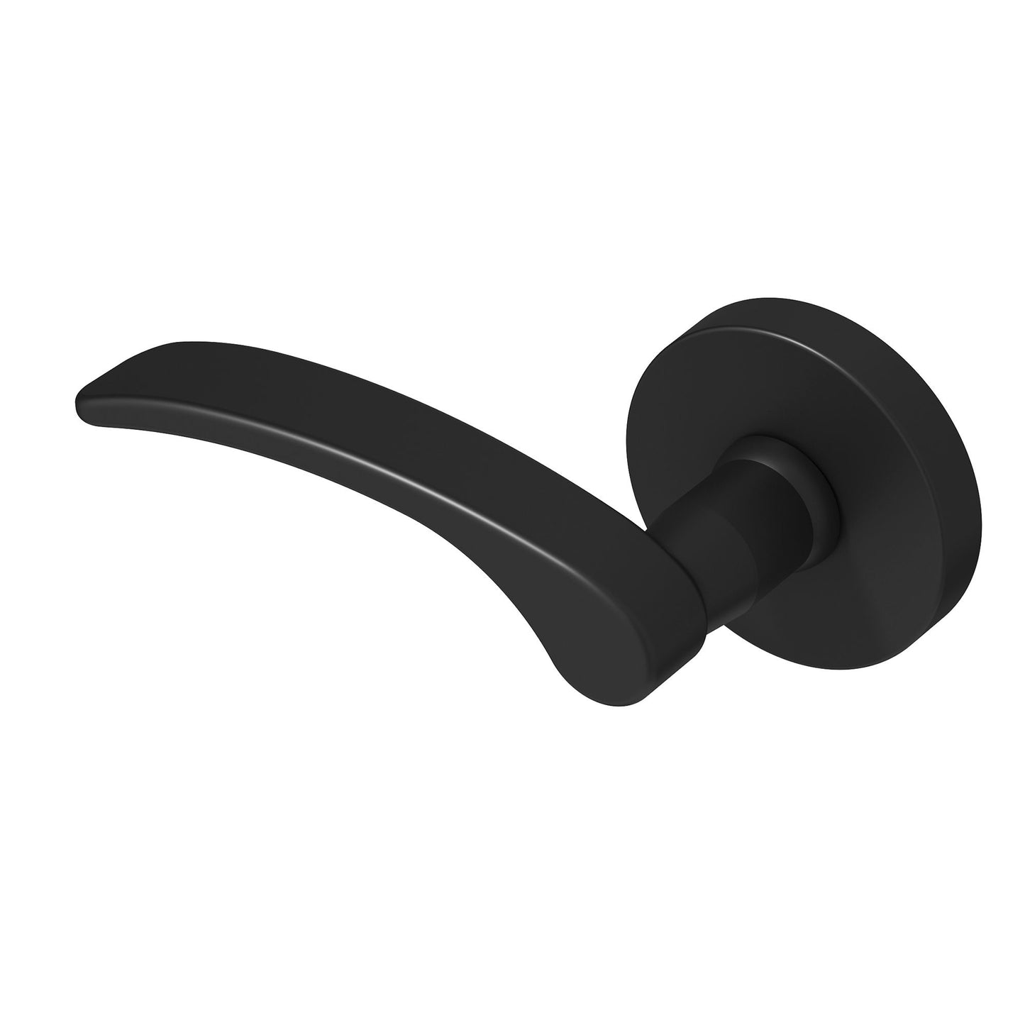
              
                Okun Brook dummy door handle in matte black finish
              
            