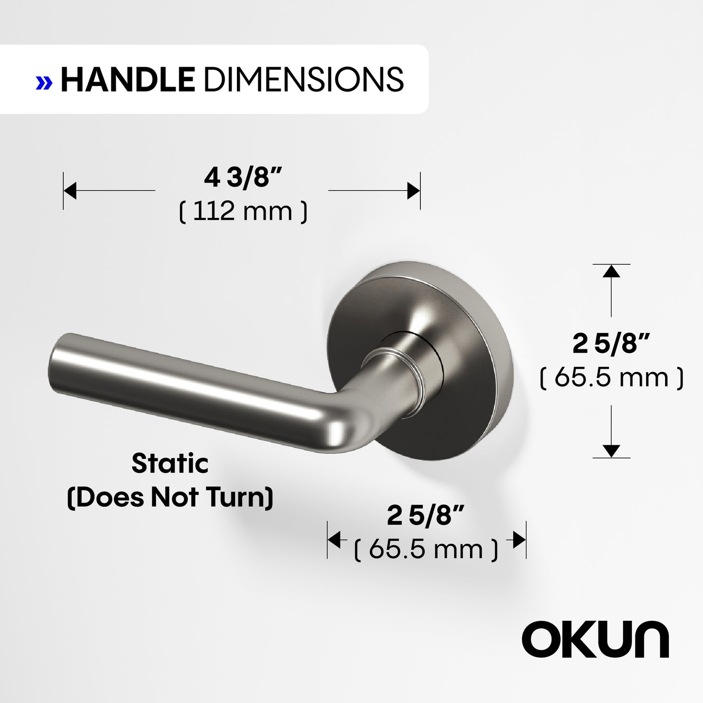 
              
                Arc Dummy Door Handle
              
            