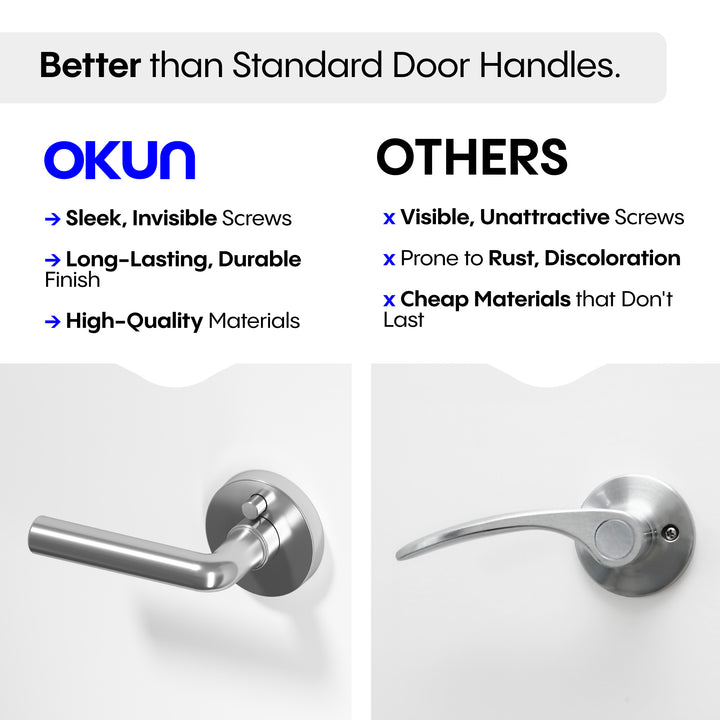 Arc Privacy Door Handle