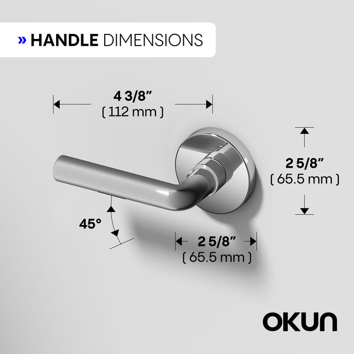 Arc Passage Door Handle