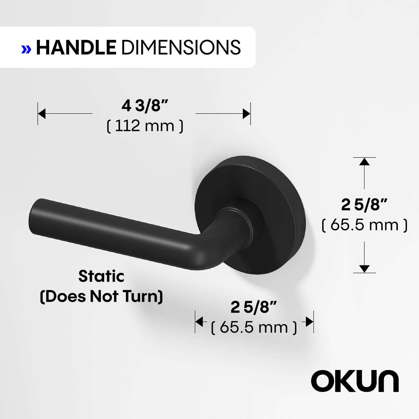 
              
                Arc Dummy Door Handle
              
            