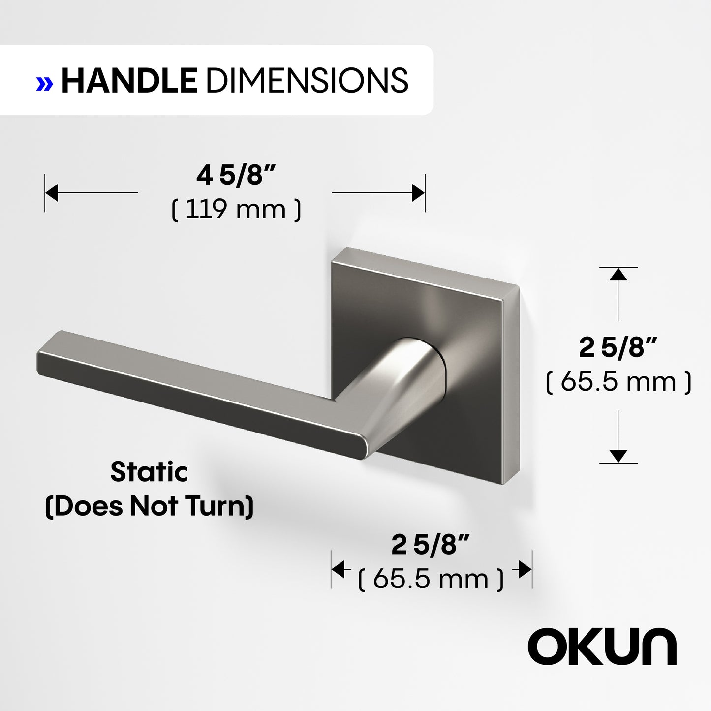 
              
                Quadra Dummy Door Handle
              
            