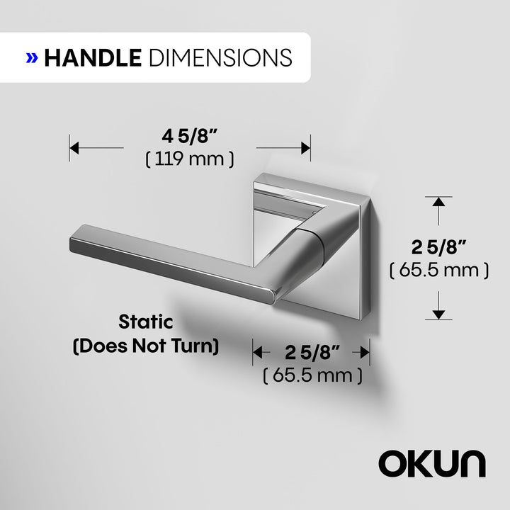 Quadra Dummy Door Handle