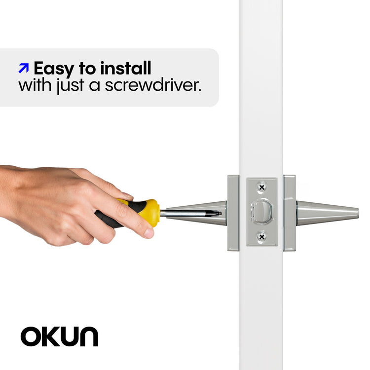 
                  
                    Quadra Passage Door Handle
                  
                