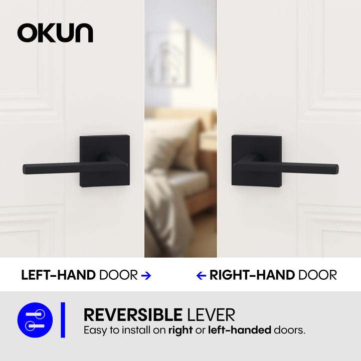 Quadra Passage Door Handle