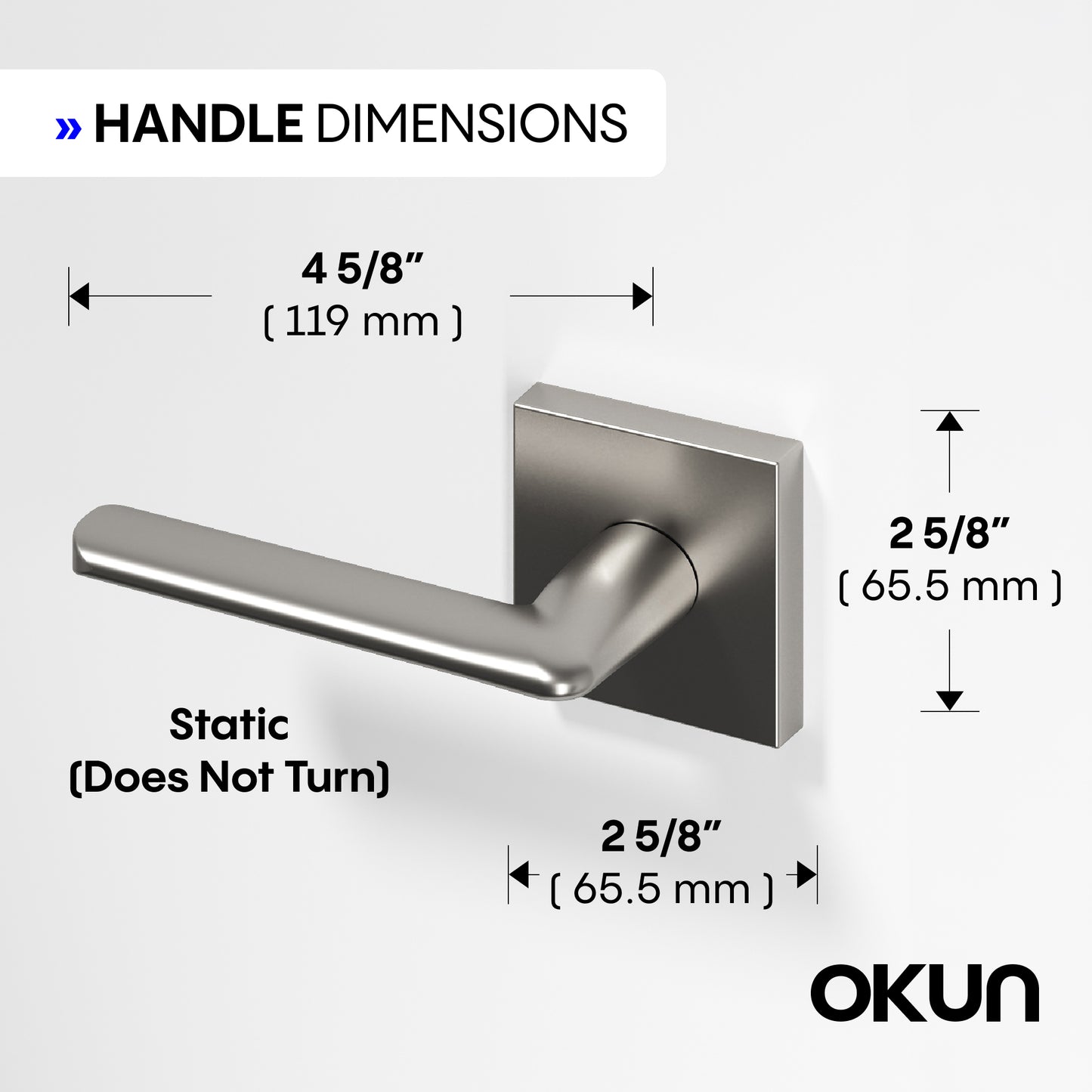 
              
                Mirra Dummy Door Handle
              
            