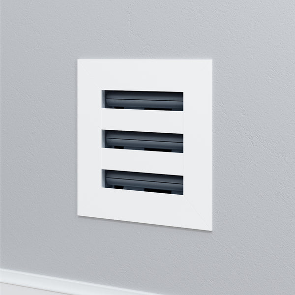 OKUN Square vent grille in matte white