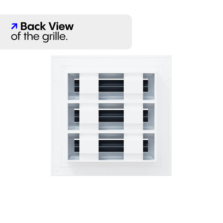 Square Metal Wall Surface Vent Cover