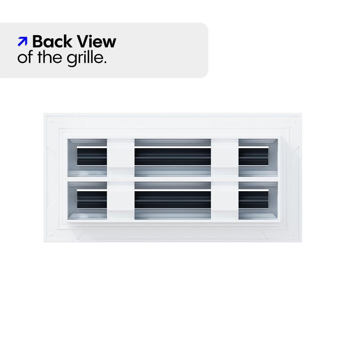 Linear Metal Wall Surface Vent Cover