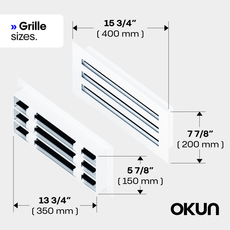 Standard Metal Wall Surface Vent Cover