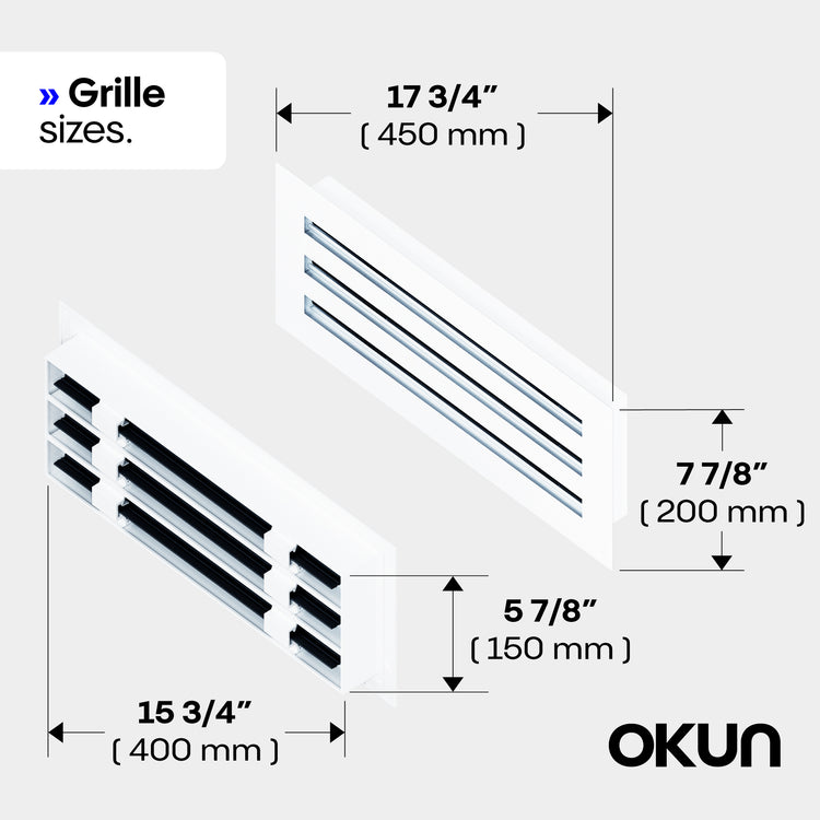 Standard Metal Wall Surface Vent Cover