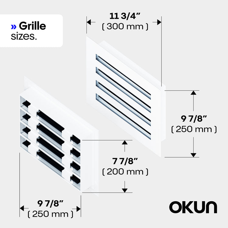 Standard Metal Wall Surface Vent Cover